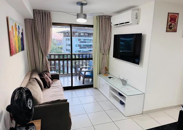 Flat Extraordinário Beira Mar em Porto de Galinhas com pé na areia Cupe Beach Living