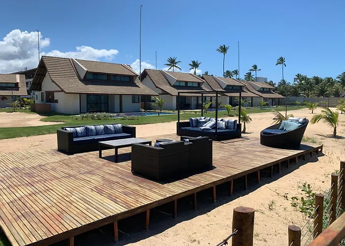 Flat Extraordinário Beira Mar em Porto de Galinhas com pé na areia Cupe Beach Living
